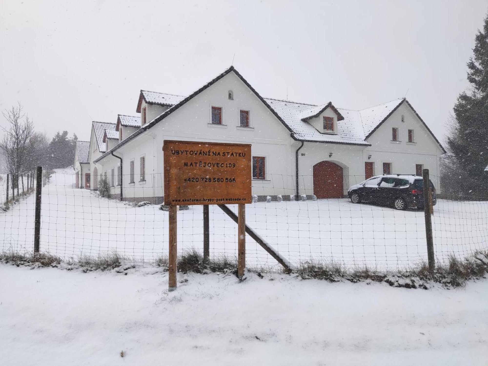 Matejovec 109 & Ubytovani Na Statku Český Rudolec Dış mekan fotoğraf